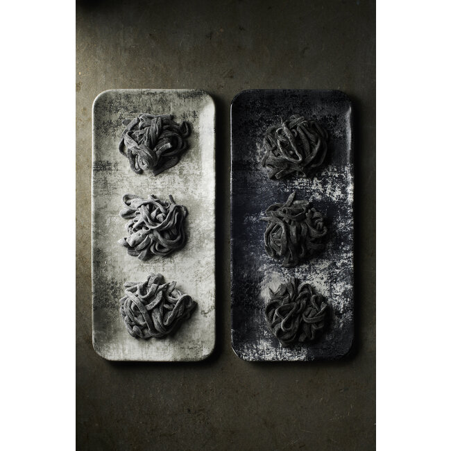 Dudson Servies Horeca Kwaliteit Urban Blk Organic Rectangular Plate 34,6x15,6cm 6/box