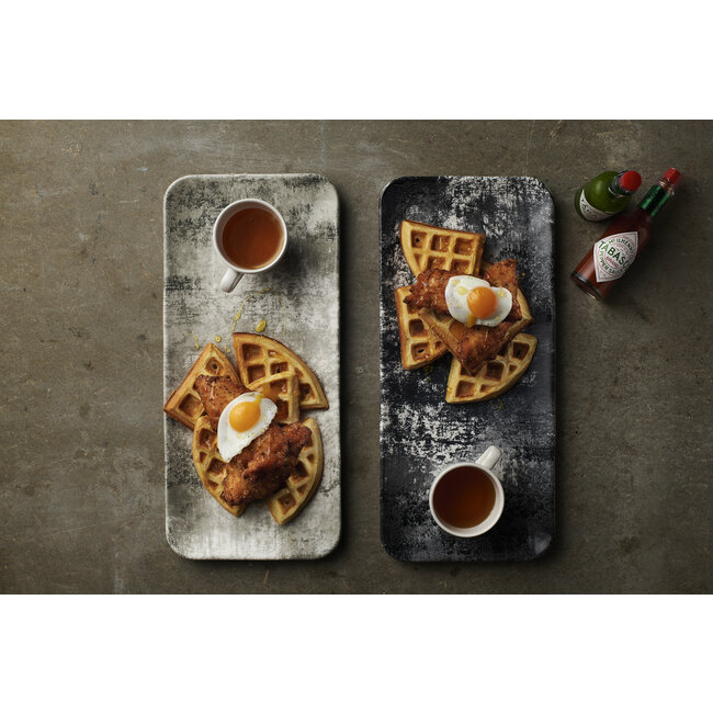 Dudson Servies Horeca Kwaliteit DISCONTINUED Urban Blk 34,6x15,6cm 6/box