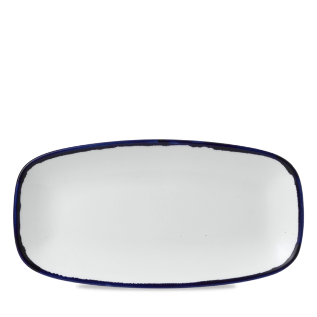 Dudson Servies Horeca Kwaliteit Harvest Ink Chefs Oblong Plate 29,8x15,3cm 12/box