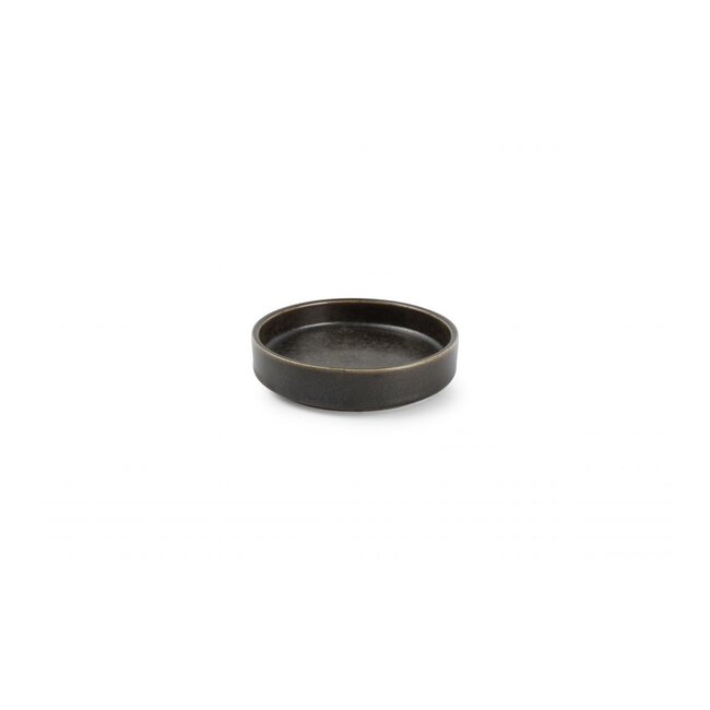 F2D servies Horeca Kwaliteit F2D | Ceres Plat bord 13,5xH3cm black