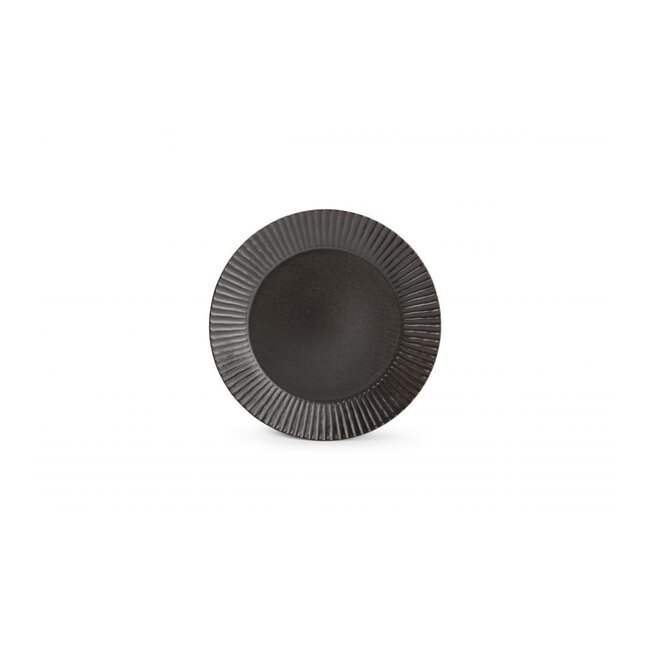 F2D servies Horeca Kwaliteit F2D | Plat bord 19,5cm black Aurora