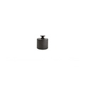 F2D F2D | Pot met deksel 6,5xH7,5cm black Aurora