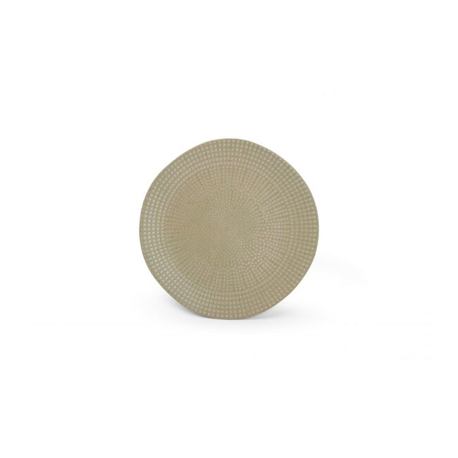 F2D servies Horeca Kwaliteit F2D | Plat bord 21xH1,5cm olive Mosaic