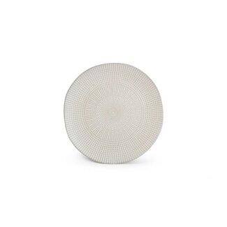 F2D servies Horeca Kwaliteit F2D | Plat bord 27xH2cm almond Mosaic F2D servies Horeca Kwaliteit F2D | Plat bord 27xH2cm almond Mosaic