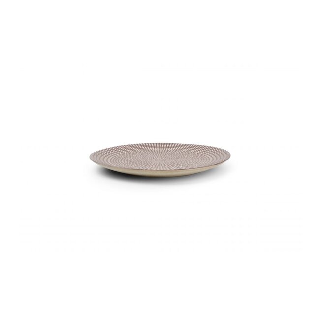 F2D servies Horeca Kwaliteit F2D | Plat bord 21xH1,5cm aubergine Mosaic