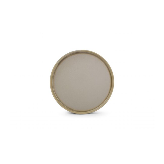 F2D servies Horeca Kwaliteit F2D | Plat bord 24xH1,5cm brown Structo