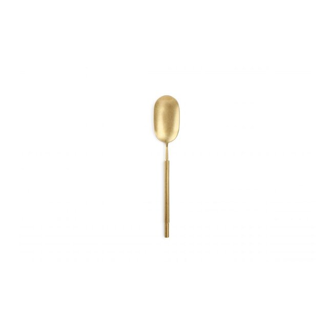F2D servies Horeca Kwaliteit F2D | Helix Tafellepel matte gold  - set/6