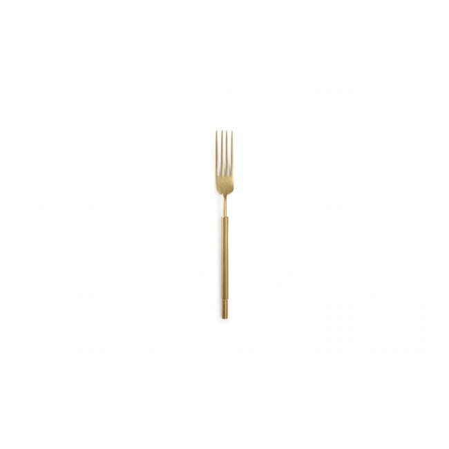 F2D servies Horeca Kwaliteit F2D | Helix Tafelvork matte gold  - set/6
