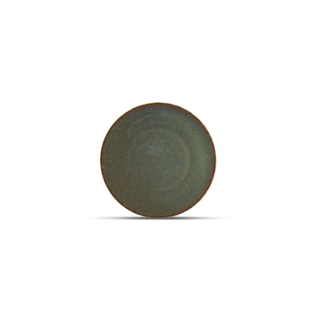 BonBistro Servies Horeca Kwaliteit BonBistro | Cirro Plat Bord 21cm groen