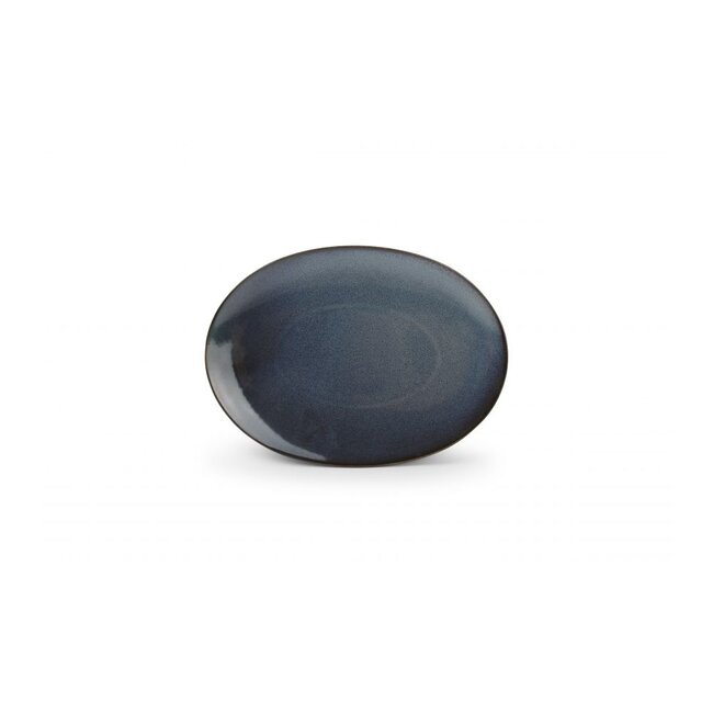 BonBistro Servies Horeca Kwaliteit BONBISTRO | Cirro Plat bord 24x17cm donkerblauw