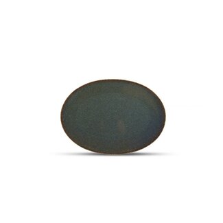 BonBistro Servies Horeca Kwaliteit BonBistro | Cirro Plat Bord 30x21cm groen