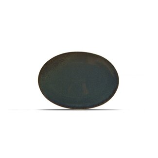 BonBistro Servies Horeca Kwaliteit BonBistro | Cirro Plat Bord 36x25,5cm groen