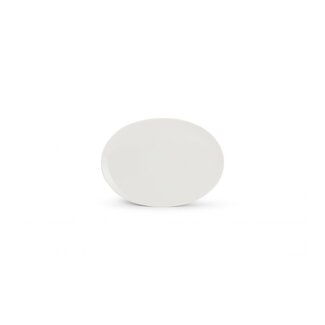 BonBistro Servies Horeca Kwaliteit BonBistro | Plat bord 24x17cm wit Cirro