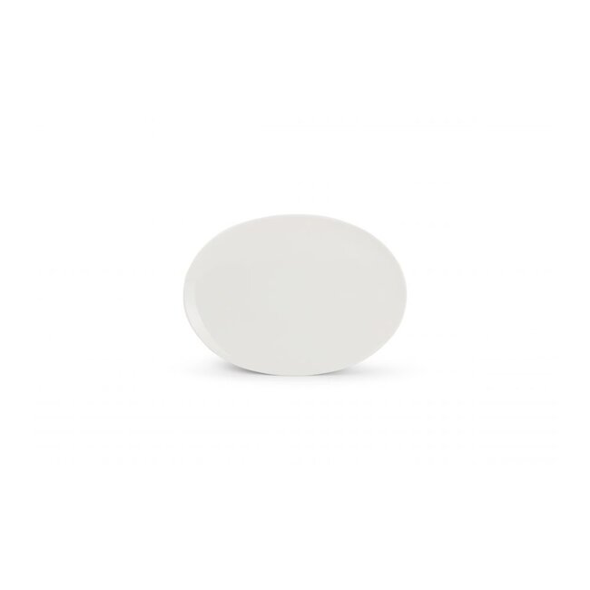 BonBistro Servies Horeca Kwaliteit BonBistro | Plat bord 24x17cm wit Cirro