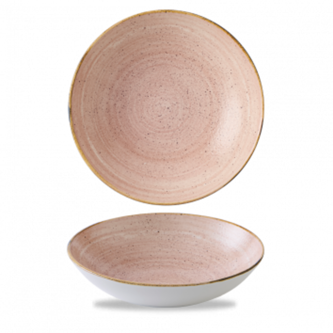 Churchill Servies Horeca Kwaliteit Stonecast Raw Terracotta Coupe Bowl 18.2cm 12/box