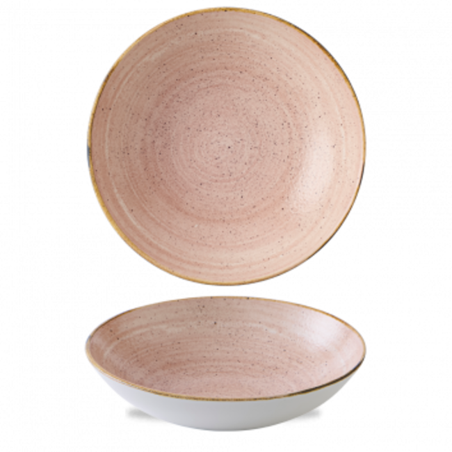 Churchill Servies Horeca Kwaliteit Stonecast Raw Terracotta Evolve Coupe Bowl 24.8cm 12/box
