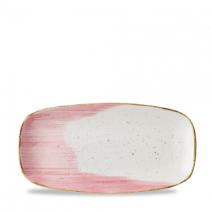 Churchill Stonecast Accents  Petal Pink Chefs Oblong  Bord 29,80cm