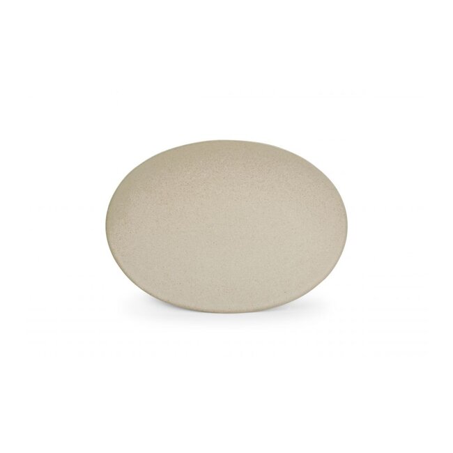 BonBistro Servies Horeca Kwaliteit BONBISTRO | Cirro Plat bord 36x25,5cm beige