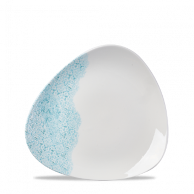 DISCONTINUED Med Tiles Accent Lotus Plate 18.5cm 12/box