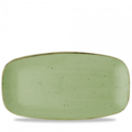 Churchill Stonecast Sage Green Chefs Oblong Bord 15x30cm