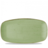 Churchill Stonecast Sage Green Chefs Oblong Bord 19x35,5cm
