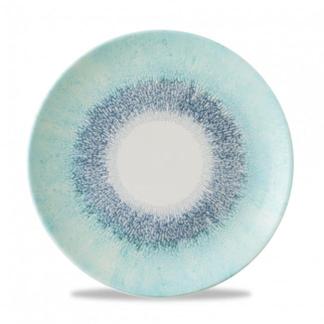 Churchill Servies Horeca Kwaliteit Studio Prints Fusion Blue Evolve Coupe Plate 26cm 12/box