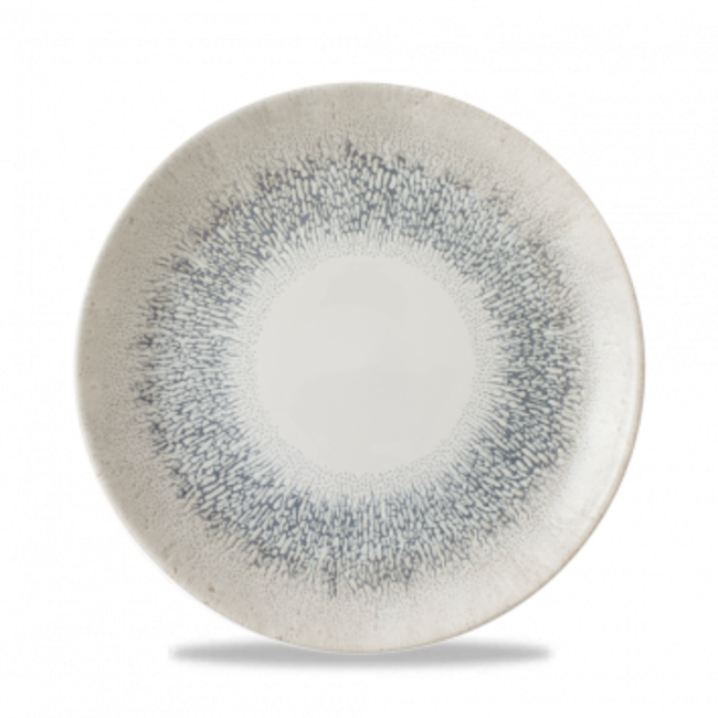 Studio Prints Fusion Grey Evolve Coupe Plate 21.7cm 12/box