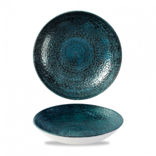 Homespun Chroma Blue Coupe Bowl 18.2cm 12/box