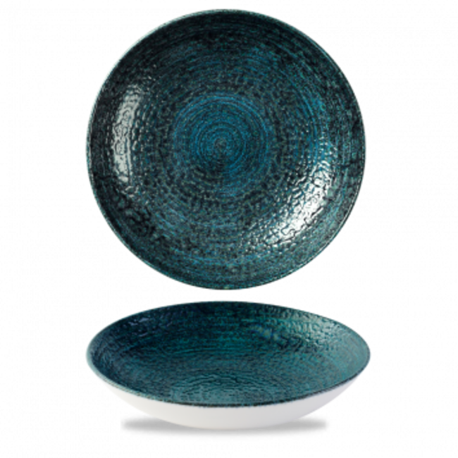 Homespun Chroma Blue Evolve Coupe Bowl 24.8cm 12/box