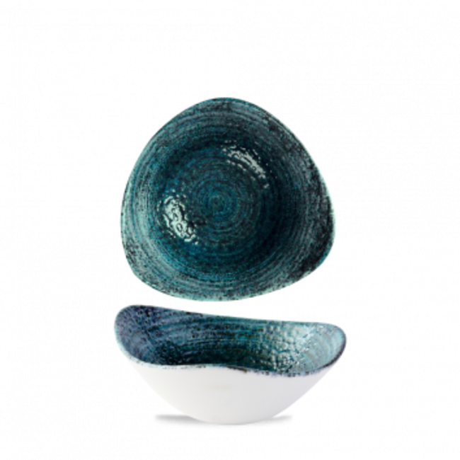 Homespun Chroma Blue Lotus Bowl 22.9cm 12/box