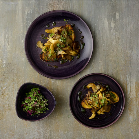 Churchill Stonecast Patina Deep Purple servies