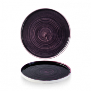 Churchill Stonecast Patina Deep Purple Walled Bord 21cm