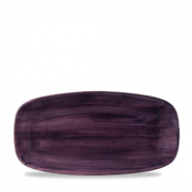 Churchill Stonecast Patina Deep Purple Chefs Oblong Bord 15x30cm