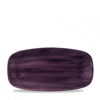 Stonecast Patina Deep Purple Chefs Oblong Bord 15x30cm