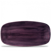 Churchill Stonecast Patina Deep Purple Chefs Oblong Bord 19x35cm