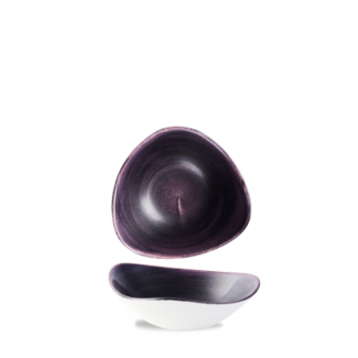 Stonecast Patina Deep Purple Triangular Kom 26cl Stonecast Patina Deep Purple Triangular Kom 26cl