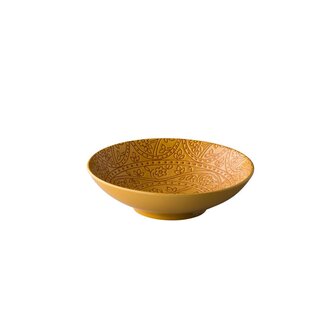 Q Authentic Servies Horeca Kwaliteit Barcelona Schaal oker 19 cm