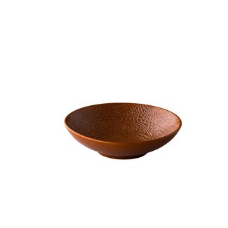 Q Authentic Servies Horeca Kwaliteit Barcelona Schaal bruin 19 cm