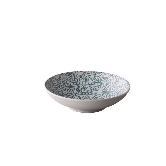 Q Authentic Servies Horeca Kwaliteit Barcelona Diep Bord Blauw 19 cm 6/box