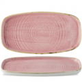 Stonecast Petal Pink Oblong Chefs Walled Bord 18,5x35cm