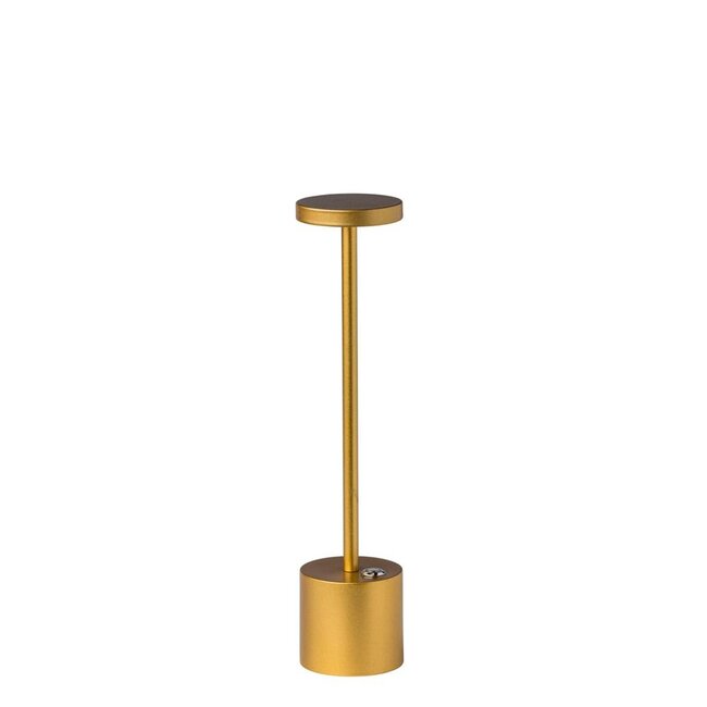 Delft lamp goud
