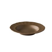 Q Authentic Servies Horeca Kwaliteit Blossom diep bord bruin 22,9 cm