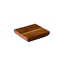 Q Authentic Servies Horeca Kwaliteit Shapes eik houten vierkant 14,4 x 4 cm