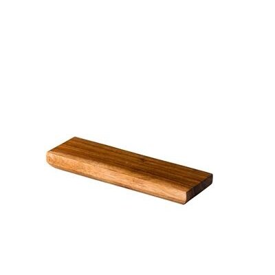 Q Authentic Shapes eik houten rechthoekig  21 x 6 cm