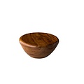 Q Authentic Shapes eik houten bord conisch hoog 15 cm