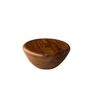 Q Authentic Servies Horeca Kwaliteit Shapes eik houten bord conisch hoog 15 cm
