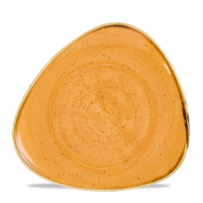 Stonecast Tangerine Lotus Plate 23cm 12/box