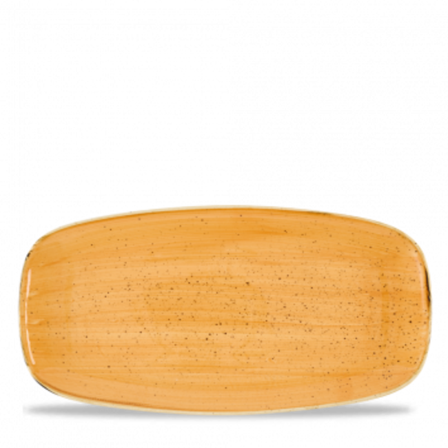 Tangerine Chefs Oblong Plate 29.8 x 15.3cm 12/box