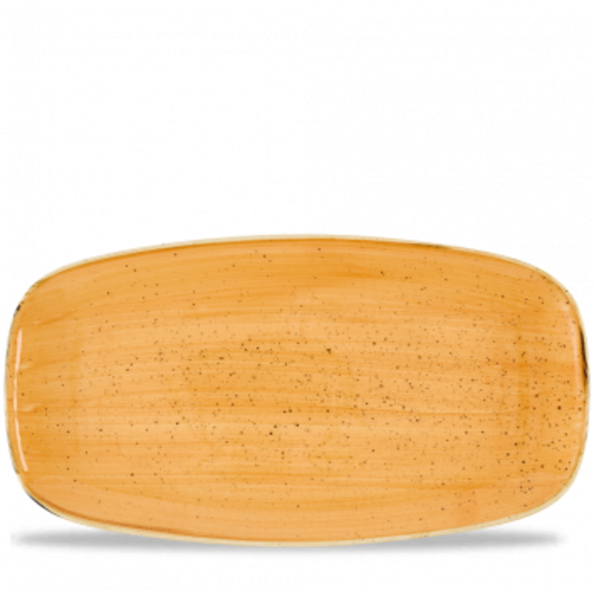 Tangerine Chefs Oblong Plate 35.5 x 18.9cm 6/box