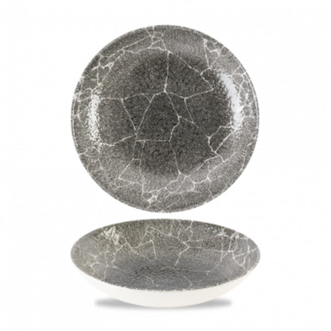 Kintsugi Black Evolve Coupe Bowl 18,2cm 12/box